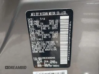 2014 Infiniti QX80 with VIN JN8AZ2NE0E9069465, listed as a IAAI auction lot 41967613 with 112,004 mi miles. Bid and sale history available at carsss.com. Image 9.