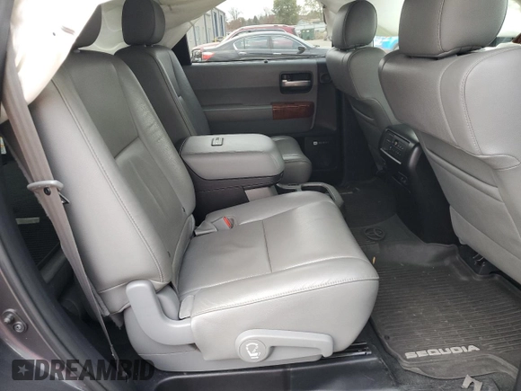 2018 Toyota Sequoia Platinum with VIN 5TDDY5G19JS158048, listed as a Copart auction lot 79352984 with 129,083 mi miles and Salvage Title. Bid and sale history available at carsss.com. Image 11.