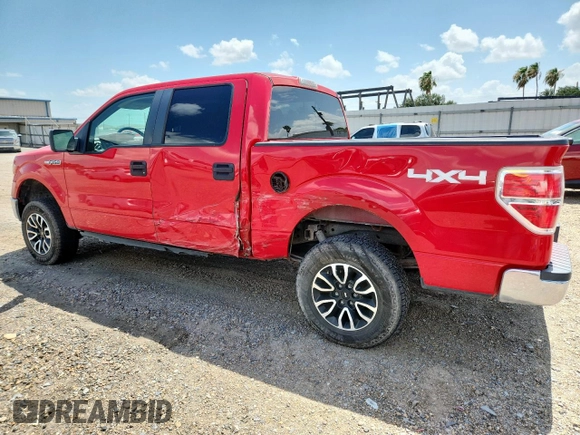 2009 Ford F-150 XL with VIN 1FTPW14V39KC73007, listed as a Copart auction lot 61447595 with 185,983 mi miles and Salvage title. Bid and sale history available at DreamBid. Image 2.