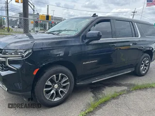 2021 Chevrolet Suburban LS with VIN 1GNSCBKD9MR480205, listed as a Copart auction lot 59422385 with 142,332 mi miles and Salvage title. Bid and sale history available at DreamBid. Image 2.