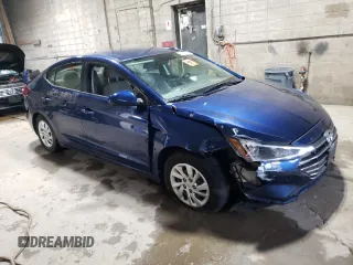 2019 Hyundai Elantra SE with VIN 5NPD74LF0KH482902, listed as a Copart auction lot 54088415 with 63,592 mi miles and Clean Title. Bid and sale history available at DreamBid. Image 4.