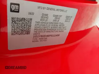 2023 Chevrolet Corvette 2LT z VIN 1G1YB2D46P5111406, wystawiony jako IAAI lot #41084884 z przebiegiem 21 789 mil mil oraz . Historia ofert i sprzedaży dostępna na DreamBid. Obrazek 9.