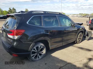 2021 Subaru Forester Limited with VIN JF2SKASC0MH515699, listed as a Copart auction lot 54666195 with Not provided miles and Salvage title. Bid and sale history available at DreamBid. Image 3.