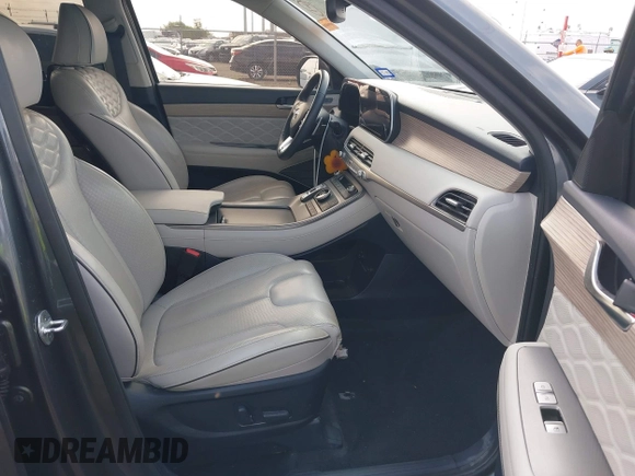 2022 Hyundai Palisade Calligraphy z VIN KM8R74HE1NU368533, wystawiony jako IAAI lot #42084935 z przebiegiem 53 022 mil mil oraz . Historia ofert i sprzedaży dostępna na DreamBid. Obrazek 5.