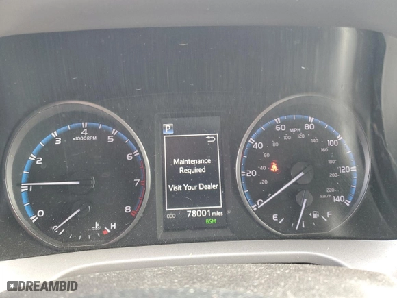 2018 Toyota RAV4 XLE with VIN 2T3RFREV9JW792712, listed as a Copart auction lot 47986765 with 78,001 mi miles and Salvage Title. Bid and sale history available at carsss.com. Image 9.