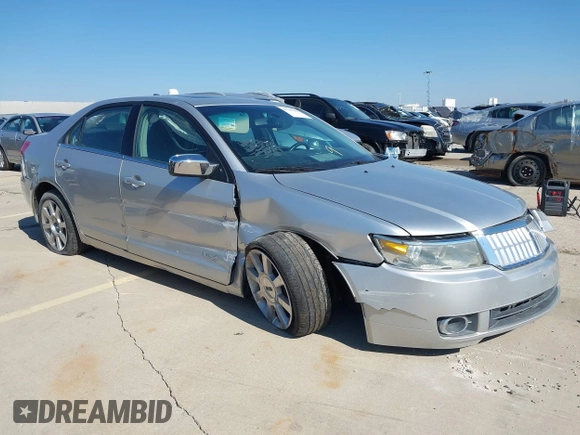 2009 Lincoln MKZ with VIN 3LNHM26T39R605255, listed as a IAAI auction lot 38514339 with 93,700 mi miles and . Bid and sale history available at DreamBid. Image 1.