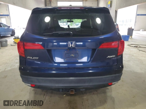 2016 Honda Pilot EX-L with VIN 5FNYF6H75GB064214, listed as a Copart auction lot 51669645 with 208,914 mi miles and Salvage Title. Bid and sale history available at carsss.com. Image 6.