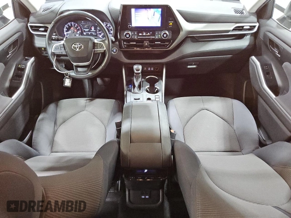 2023 Toyota Highlander L z VIN 5TDKDRAH7PS502727, wystawiony jako Copart lot #59237145 z przebiegiem 41 216 mil mil oraz Czysty tytuł • Clean title. Historia ofert i sprzedaży dostępna na DreamBid. Obrazek 8.