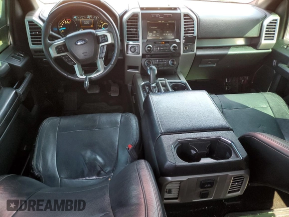 2015 Ford F-150 XLT with VIN 1FTEW1EF2FFA17086, listed as a Copart auction lot 62888355 with 175,134 mi miles and Salvage title. Bid and sale history available at DreamBid. Image 8.