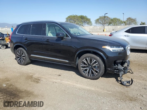 2023 Volvo XC90 Plus Bright Theme with VIN YV4H60CN8P1906651, listed as a Copart auction lot 56531484 with 21,283 mi miles and Salvage title. Bid and sale history available at DreamBid. Image 4.