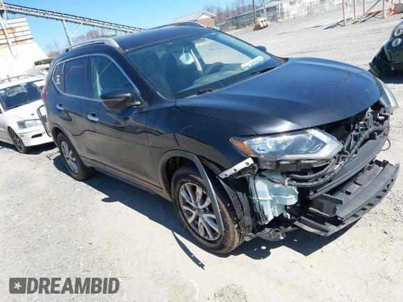 2017 Nissan Rogue SL with VIN 5N1AT2MV8HC849781, listed as a IAAI auction lot 41810225 with 75,066 mi miles. Bid and sale history available at carsss.com. Image 1.
