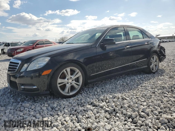 2013 Mercedes-Benz E 350 Luxury with VIN WDDHF5KB8DA745291, listed as a Copart auction lot 80461614 with 114,695 mi miles and Salvage Title. Bid and sale history available at DreamBid. Image 1.