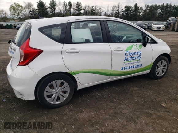 2018 Nissan Note SV with VIN 3N1CE2CPXJL355770, listed as a Copart auction lot 52781745 with 68,847 mi miles and Salvage Title. Bid and sale history available at DreamBid. Image 3.