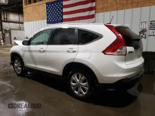 2012 Honda CR-V EX-L with VIN 5J6RM4H72CL014449, listed as a Copart auction lot 50436235 with 161,024 mi miles and Salvage Title. Bid and sale history available at DreamBid. Image 2.