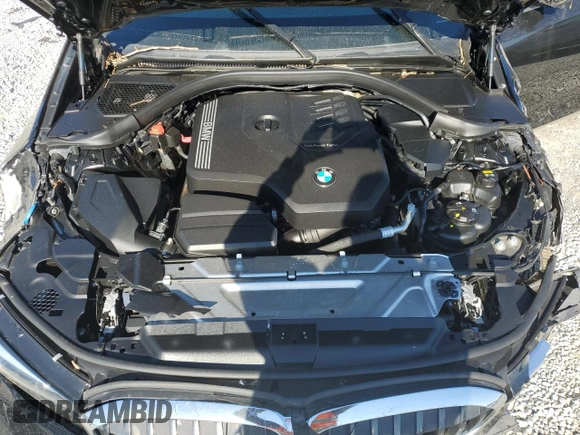 2019 BMW 3 Series 330i with VIN WBA5R1C50KAK10701, listed as a Copart auction lot 83441694 with 69,076 mi miles and Salvage Title. Bid and sale history available at carsss.com. Image 12.