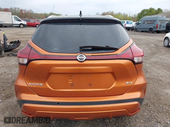 2021 Nissan Kicks SV with VIN 3N1CP5CV6ML487360, listed as a IAAI auction lot 42037750 with 88,491 mi miles. Bid and sale history available at carsss.com. Image 16.