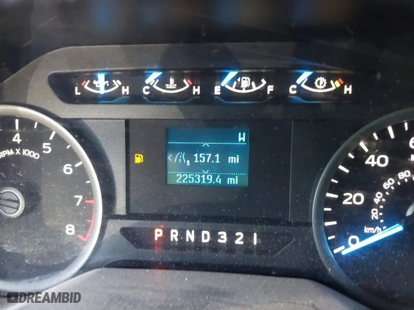 2017 Ford F-150 XL with VIN 1FTEW1C87HFA70423, listed as a IAAI auction lot 41906972 with 225,319 mi miles. Bid and sale history available at carsss.com. Image 15.