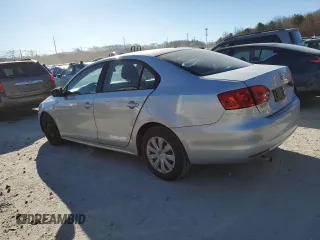 2011 Volkswagen Jetta Sedan S with VIN 3VW1K7AJ2BM382186, listed as a Copart auction lot 88095235 with 252,005 mi miles and Clean Title. Bid and sale history available at carsss.com. Image 2.