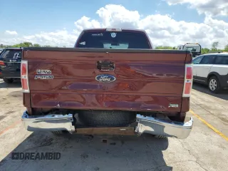 2010 Ford F-150 XL with VIN 1FTFX1EV2AKE13883, listed as a Copart auction lot 57222805 with 125,388 mi miles and Salvage title. Bid and sale history available at DreamBid. Image 6.