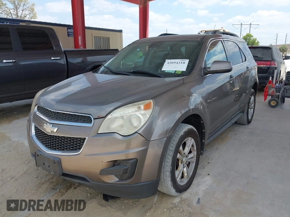 2012 Chevrolet Equinox LT w/1LT with VIN 2GNFLEEK5C6121585, listed as a IAAI auction lot 42094218 with 175,237 mi miles. Bid and sale history available at carsss.com. Image 2.