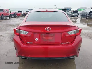 2016 Lexus RC 200t F Sport with VIN JTHHA5BC6G5003534, listed as a IAAI auction lot 41969687 with 91,276 mi miles and . Bid and sale history available at DreamBid. Image 16.