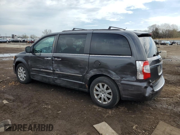 2015 Chrysler Town & Country Touring with VIN 2C4RC1BG7FR526106, listed as a Copart auction lot 54184395 with 75,417 mi miles and Salvage Title. Bid and sale history available at DreamBid. Image 2.