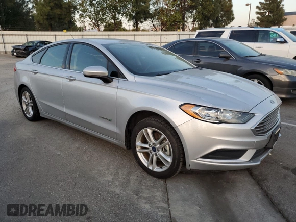 2018 Ford Fusion Hybrid SE with VIN 3FA6P0LU1JR154373, listed as a Copart auction lot 82924614 with 133,065 mi miles and Salvage Title. Bid and sale history available at carsss.com. Image 4.