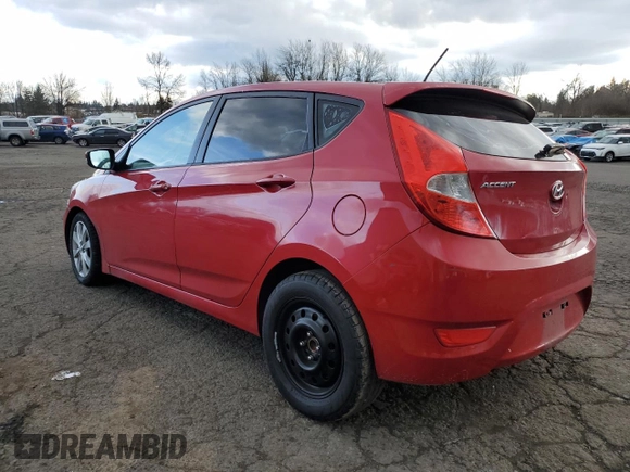 2013 Hyundai Accent SE with VIN KMHCU5AE9DU135285, listed as a Copart auction lot 44464715 with 116,247 mi miles and Salvage Title. Bid and sale history available at carsss.com. Image 2.