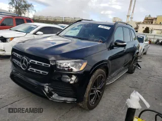 2022 Mercedes-Benz GLS with VIN 4JGFF5KE3NA680908, listed as a Copart auction lot 67407412 with 6,176 mi miles. Bid and sale history available at carsss.com. Image 2.