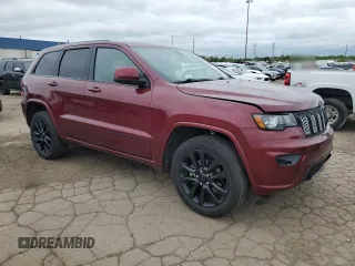 2017 Jeep Grand Cherokee Laredo with VIN 1C4RJFAG4HC885963, listed as a Copart auction lot 58713705 with 95,071 mi miles and Clean title. Bid and sale history available at DreamBid. Image 4.