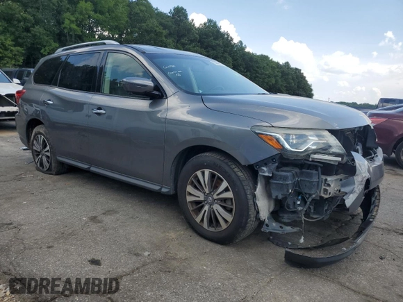 2018 Nissan Pathfinder SL with VIN 5N1DR2MN7JC602785, listed as a Copart auction lot 63666515 with 202,215 mi miles and Clean title. Bid and sale history available at DreamBid. Image 4.