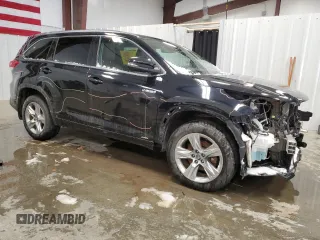 2019 Toyota Highlander Hybrid Limited with VIN 5TDDGRFH7KS053812, listed as a Copart auction lot 51687295 with 77,700 mi miles and Salvage title. Bid and sale history available at DreamBid. Image 4.