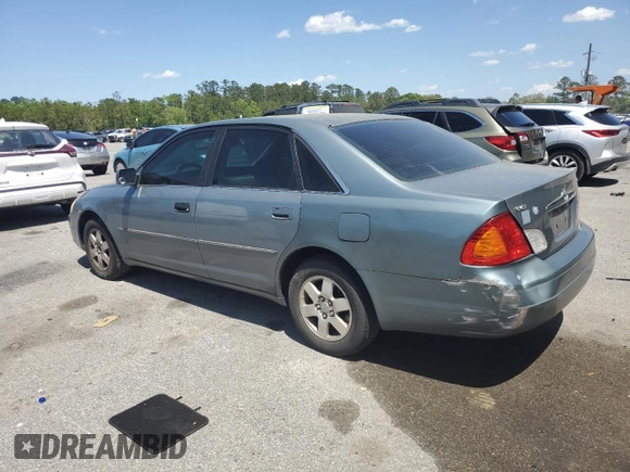 2002 Toyota Avalon XL with VIN 4T1BF28B02U237233, listed as a Copart auction lot 52605245 with 185,578 mi miles and Salvage Title. Bid and sale history available at carsss.com. Image 2.