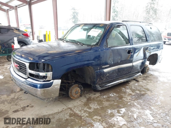 2001 GMC Yukon SLT with VIN 1GKEK13T21J168167, listed as a IAAI auction lot 41584040 with 1 mi miles. Bid and sale history available at carsss.com. Image 2.