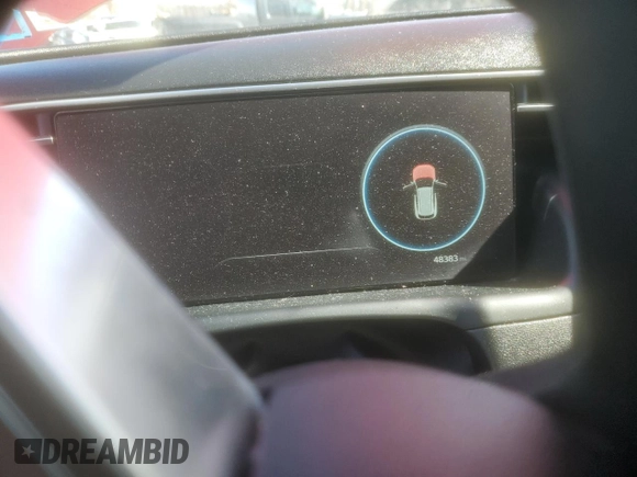 2022 Hyundai Tucson SEL with VIN 5NMJCCAE1NH014262, listed as a Copart auction lot 49168345 with 48,383 mi miles and Salvage Title. Bid and sale history available at DreamBid. Image 9.