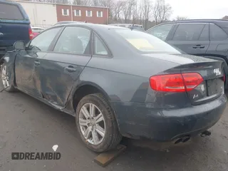 2009 Audi A4 2.0T Prem with VIN WAULF78K69N055737, listed as a IAAI auction lot 41987849 with 175,803 mi miles. Bid and sale history available at carsss.com. Image 3.