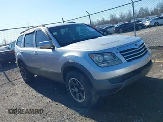 2009 Kia Borrego LX with VIN KNDJH741495022012, listed as a IAAI auction lot 41746255 with 214,817 mi miles. Bid and sale history available at carsss.com. Image 1.
