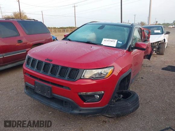 2019 Jeep Compass Altitude z VIN 3C4NJCBB4KT755810, wystawiony jako IAAI lot #41197022 z przebiegiem 66 456 mil mil oraz . Historia ofert i sprzedaży dostępna na DreamBid. Obrazek 18.