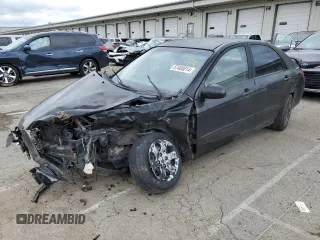 2007 Kia Spectra EX with VIN KNAFE121875480760, listed as a Copart auction lot 57408814 with 0 mi miles and Salvage Title. Bid and sale history available at carsss.com. Image 1.