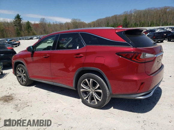 2018 Lexus RX 350L Premium z VIN JTJDZKCA2J2007851, wystawiony jako Copart lot #55207045 z przebiegiem 54 926 mil mil oraz Szkody całkowita. Historia ofert i sprzedaży dostępna na DreamBid. Obrazek 2.