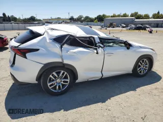 2016 Lexus NX 200t with VIN JTJBARBZ2G2067779, listed as a Copart auction lot 65394335 with 36,573 mi miles and Salvage title. Bid and sale history available at DreamBid. Image 3.