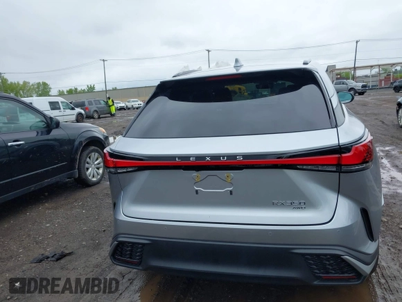 2025 Lexus RX 350 with VIN 2T2BAMCAXSC091011, listed as a IAAI auction lot 42342622 with 3,113 mi miles and . Bid and sale history available at DreamBid. Image 17.