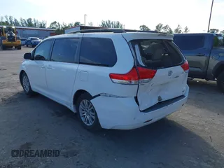2012 Toyota Sienna XLE AAS with VIN 5TDYK3DC0CS254294, listed as a IAAI auction lot 41274822 with 135,135 mi miles and . Bid and sale history available at carsss.com. Image 12.