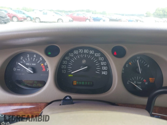 2002 Buick LeSabre Limited with VIN 1G4HR54K32U288265, listed as a IAAI auction lot 42647953 with 107,047 mi miles and . Bid and sale history available at DreamBid. Image 7.