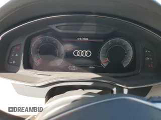 2019 Audi A6 Premium Plus with VIN WAUL2AF21KN065741, listed as a Copart auction lot 45146175 with 27,726 mi miles and Salvage Title. Bid and sale history available at carsss.com. Image 9.