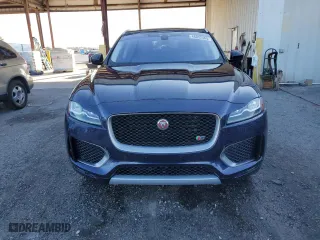 2018 Jaguar F-PACE S with VIN SADCM2FV1JA251271, listed as a Copart auction lot 46032465 with 85,051 mi miles and Non Repairable. Bid and sale history available at carsss.com. Image 5.