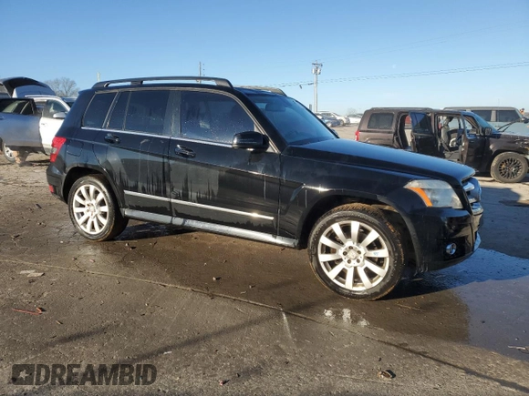 2012 Mercedes-Benz GLK GLK 350 with VIN WDCGG5GBXCF880179, listed as a Copart auction lot 49116745 with 185,109 mi miles and Salvage Title. Bid and sale history available at carsss.com. Image 4.