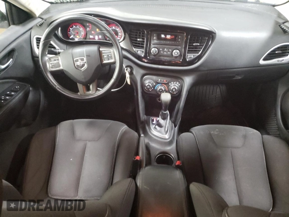 2013 Dodge Dart Rallye with VIN 1C3CDFBAXDD231128, listed as a Copart auction lot 52579245 with 108,982 mi miles and Salvage Title. Bid and sale history available at carsss.com. Image 8.