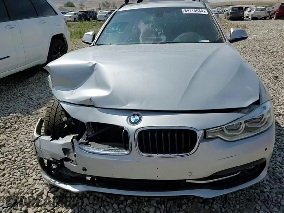 2017 BMW 3 Series 330i xDrive with VIN WBA8K3C52HK679126, listed as a Copart auction lot 69714084 with 89,420 mi miles and Salvage Title. Bid and sale history available at carsss.com. Image 11.