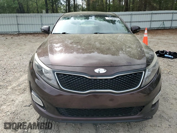 2015 Kia Optima LX with VIN 5XXGM4A70FG431824, listed as a Copart auction lot 51969595 with 130,205 mi miles and Salvage Title. Bid and sale history available at DreamBid. Image 5.